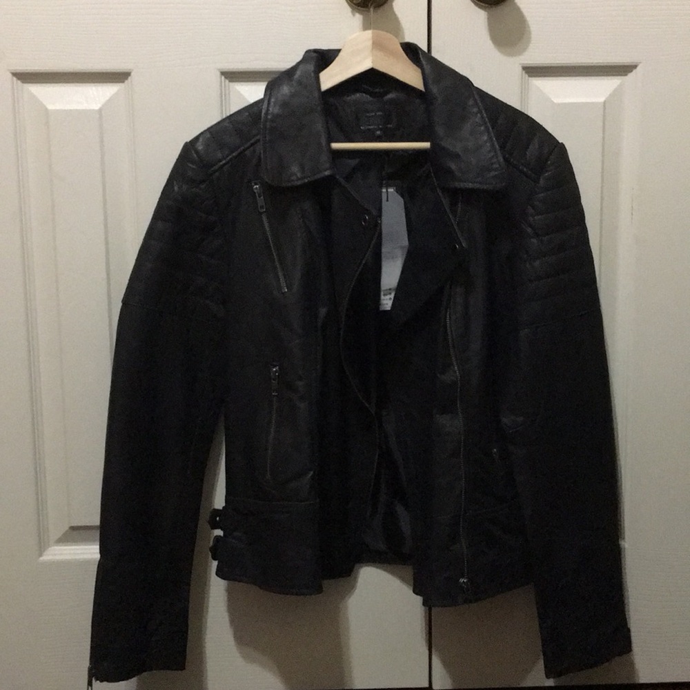ONLY Leather Biker Jacket